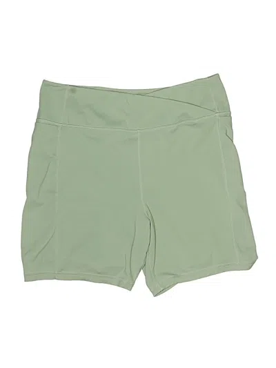 Pre-owned Danskin Athletic Shorts In Green
