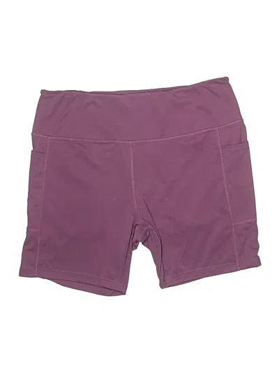 Pre-owned Danskin Athletic Shorts In Purple