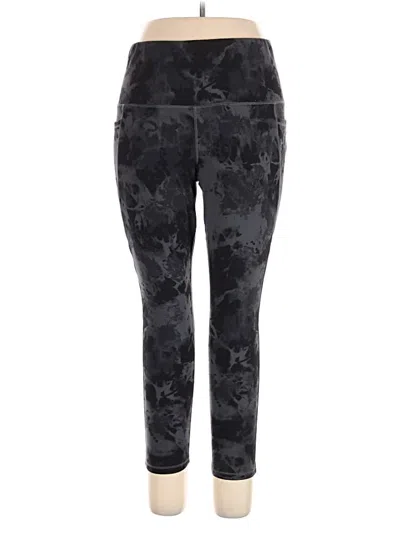 Pre-owned Danskin Casual Pants In Black
