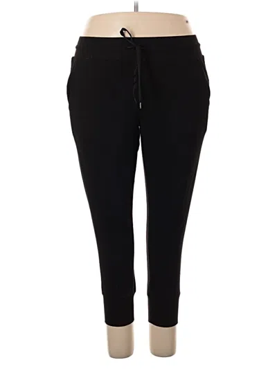 Pre-owned Danskin Casual Pants In Black