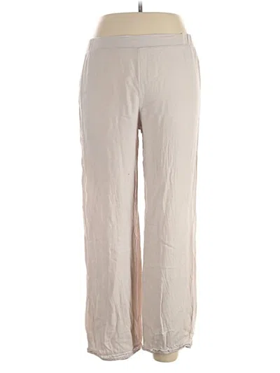 Pre-owned Danskin Casual Pants In White