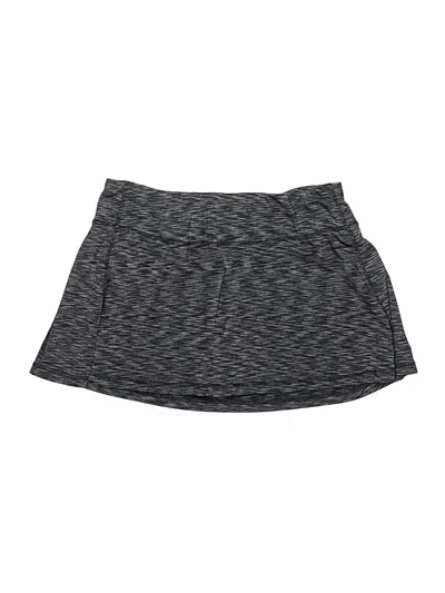 Pre-owned Danskin Casual Skirt In Gray