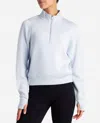Danskin Cityscape Half Zip In Arctic Ice In Multi