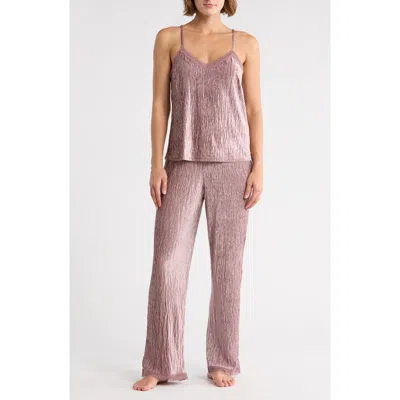 Danskin Crinkle Velour Pajamas