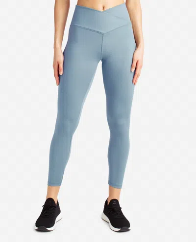 Danskin Crossover Waist 7/8 Leggings In Nebula In Multi