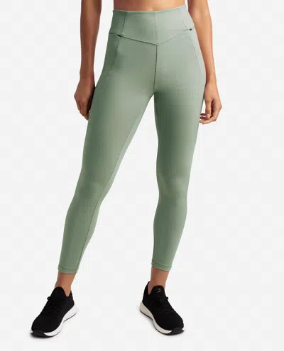 Danskin Eclipse 7/8 Legging In Agave Green