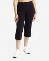 Danskin Essentials Yoga Crop Pants In Black In Black