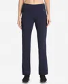 Danskin Essentials Drawcord Pants In Midnight Navy In Blue