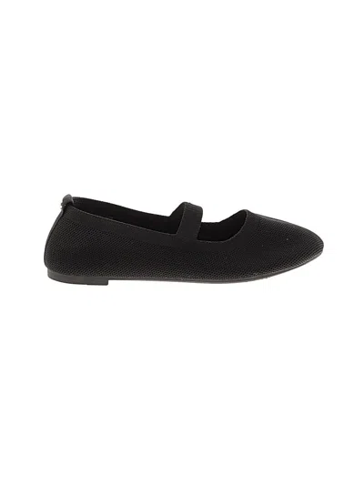 Pre-owned Danskin Kids' Flats In Black