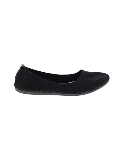 Pre-owned Danskin Flats In Black