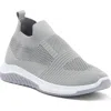 Danskin Flex Knit Sneaker In Grey