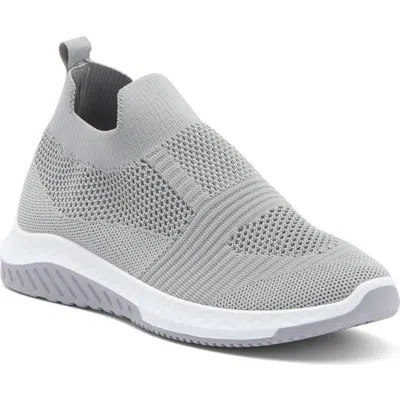 Danskin Flex Knit Sneaker In Grey