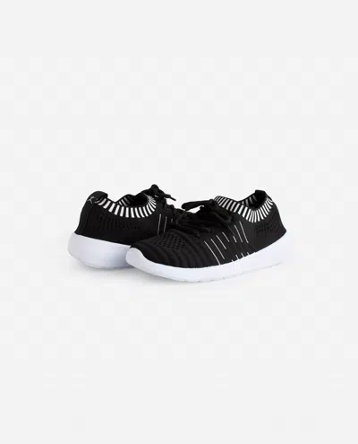 Danskin Kids' Girls Energy Lace Up Sneaker In Black
