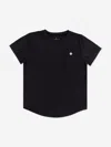 Danskin Girls Scoop Hem T-shirt In Black