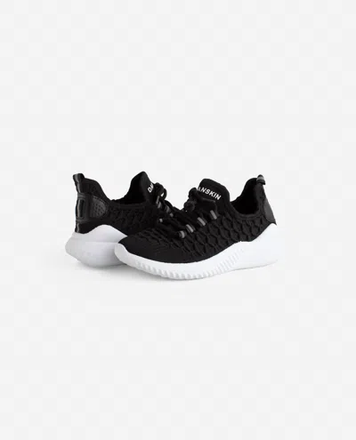 Danskin Kids' Girls Stunt Lace Up Sneaker In Black