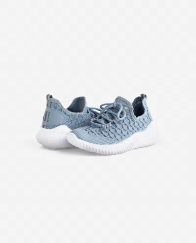 Danskin Kids' Girls Stunt Lace Up Sneaker In Blue
