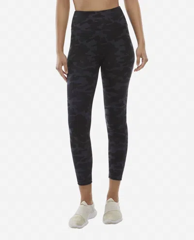 Danskin High Rise 7/8 Leggings In Black Camo Print In Multi