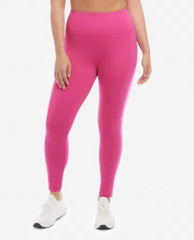 Danskin High Rise Bonded Leggings In Luminous Pink