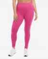 Danskin High Rise Bonded Leggings In Luminous Pink In Multi