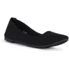 Danskin Hope Slip On Stretch Knit Flat In Black