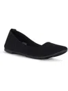 Danskin Hope Slip On Stretch Knit Flat In Black