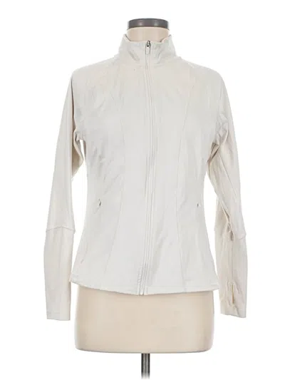 Pre-owned Danskin Jacket In Ivory