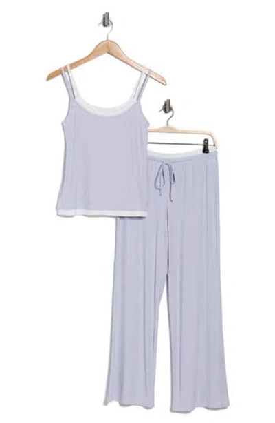 Danskin Layered Jersey Pajamas In Blue