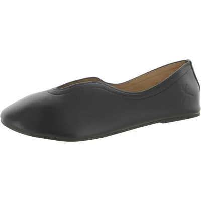 Danskin Live Womens Flat Slip On Ballet Flats In Black