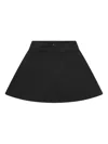 Danskin Girls Cross Front Tennis Skort In Black