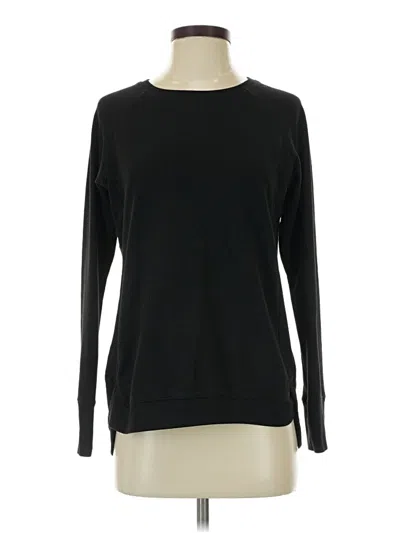 Pre-owned Danskin Long Sleeve T-shirt In Black