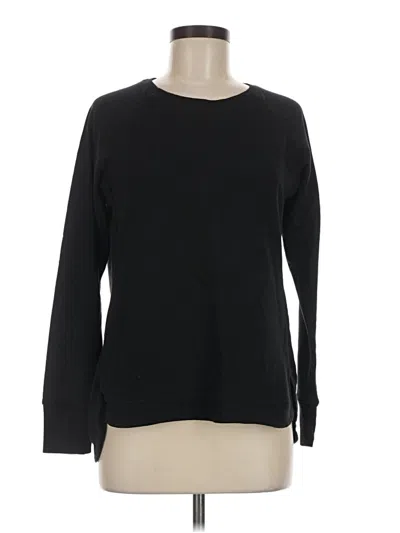 Pre-owned Danskin Long Sleeve T-shirt In Black