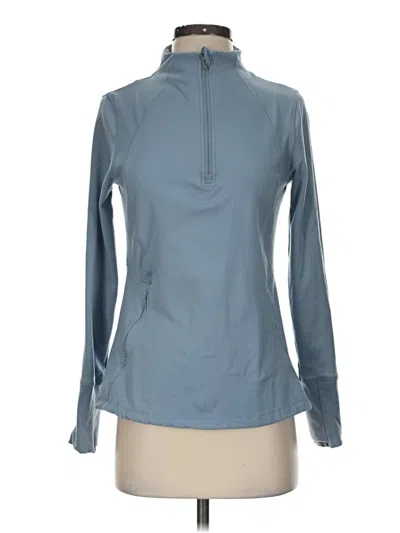 Pre-owned Danskin Long Sleeve T-shirt In Blue