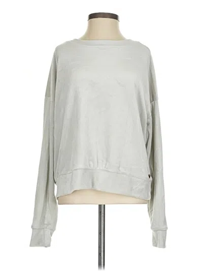Pre-owned Danskin Long Sleeve T-shirt In Gray