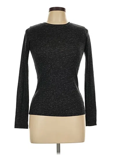 Pre-owned Danskin Long Sleeve T-shirt In Gray