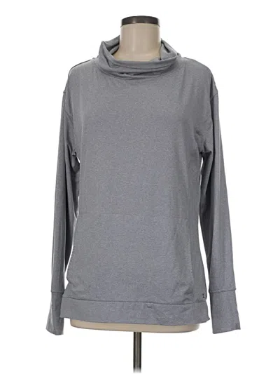 Pre-owned Danskin Long Sleeve Turtleneck In Gray