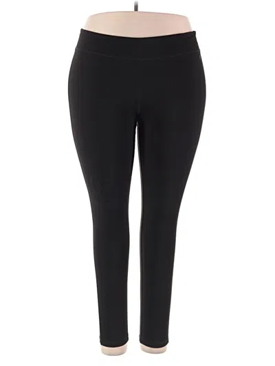 Pre-owned Danskin Now Active Pants In Black