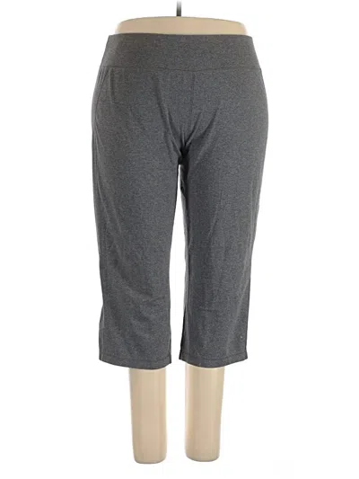 Pre-owned Danskin Now Active Pants In Gray