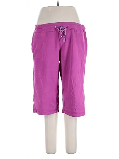 Pre-owned Danskin Now Active Pants In Purple