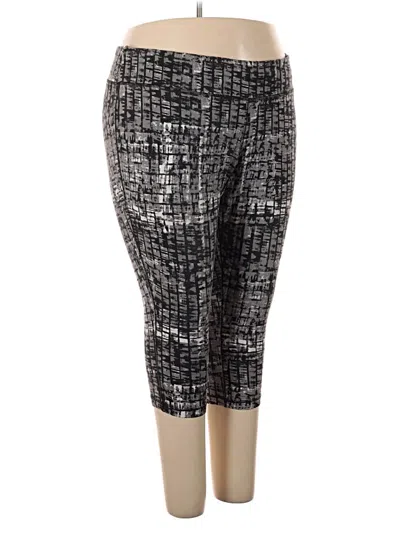 Pre-owned Danskin Now Active Pants In Silver