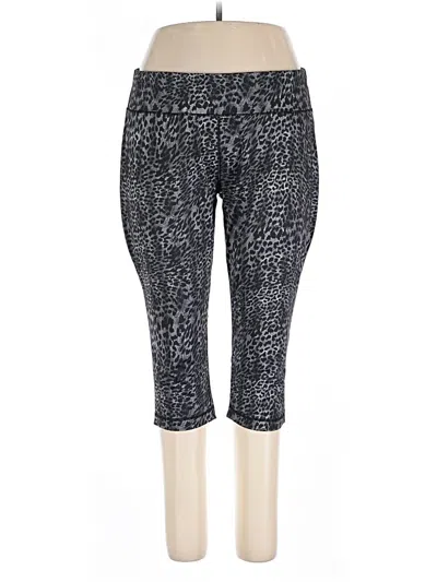 Pre-owned Danskin Now Active Pants In Silver