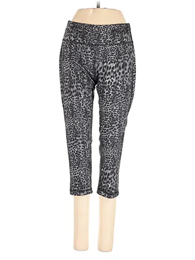 Pre-owned Danskin Now Active Pants In Silver