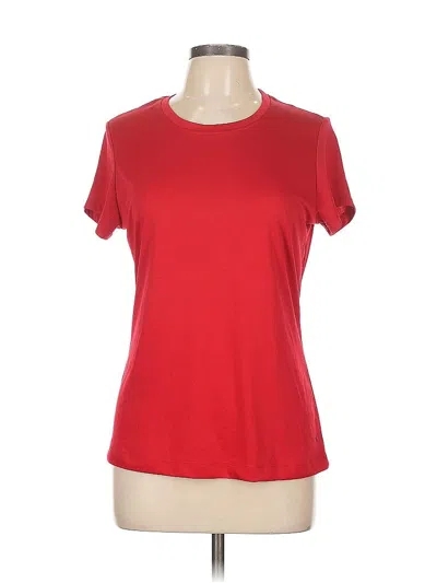 Pre-owned Danskin Now Active T-shirt In Red