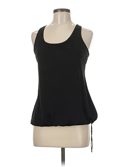 Pre-owned Danskin Now Active Tank Top In Black