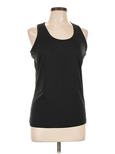Pre-owned Danskin Now Active Tank Top In Black
