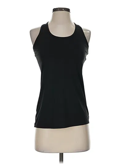 Pre-owned Danskin Now Active Tank Top In Black