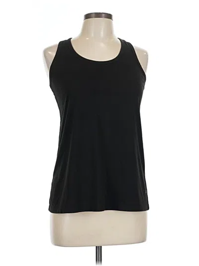 Pre-owned Danskin Now Active Tank Top In Black