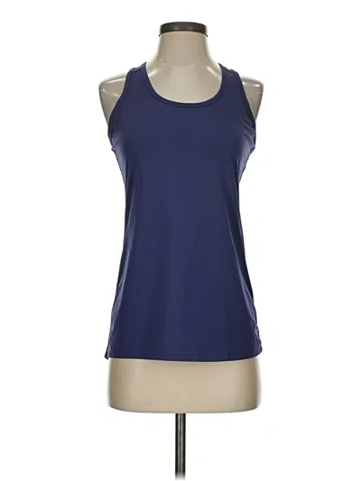 Pre-owned Danskin Now Active Tank Top In Blue