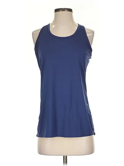 Pre-owned Danskin Now Active Tank Top In Blue