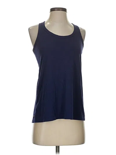 Pre-owned Danskin Now Active Tank Top In Blue