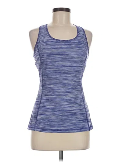 Pre-owned Danskin Now Active Tank Top In Blue